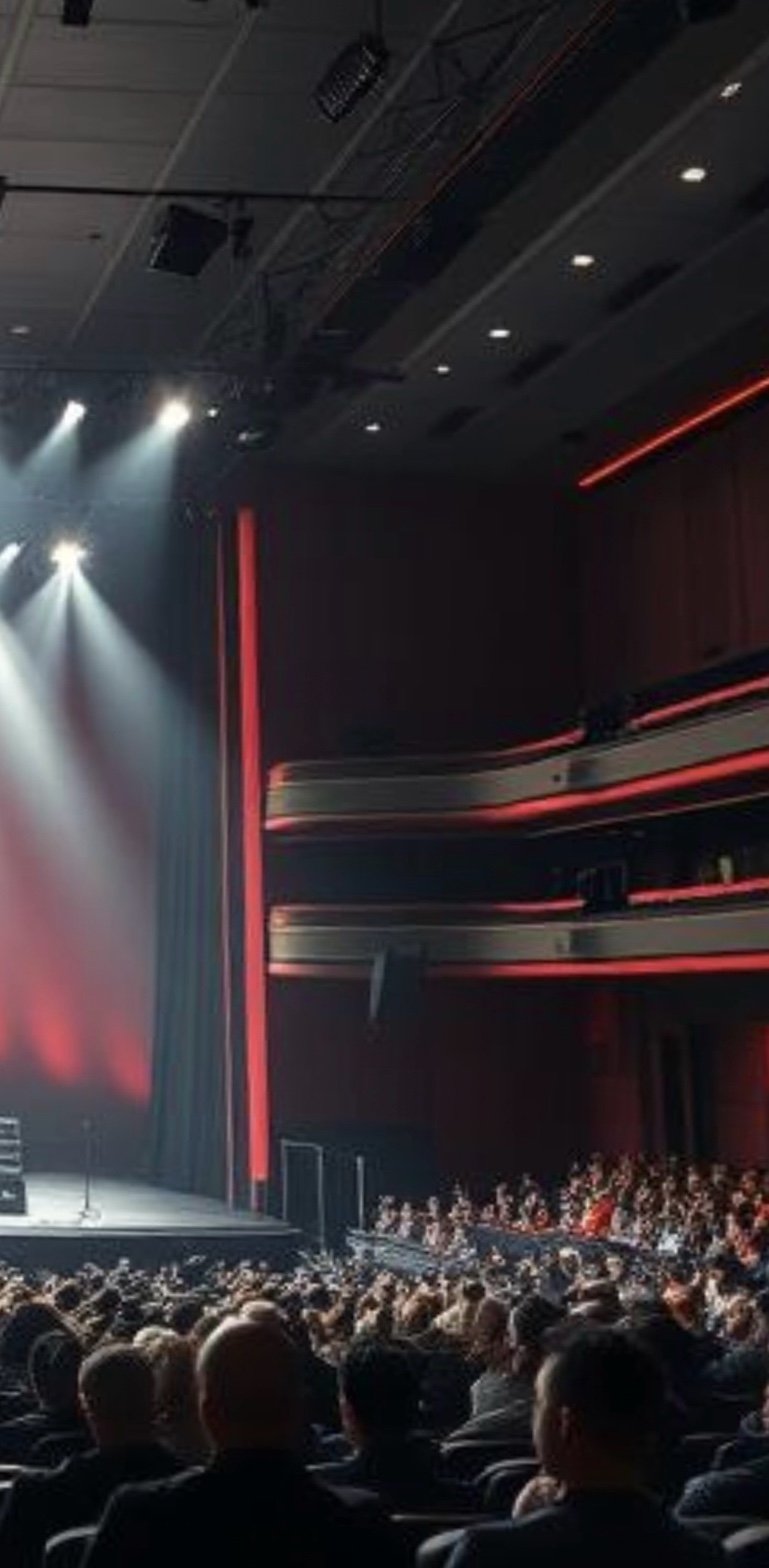 Large-format performance hall